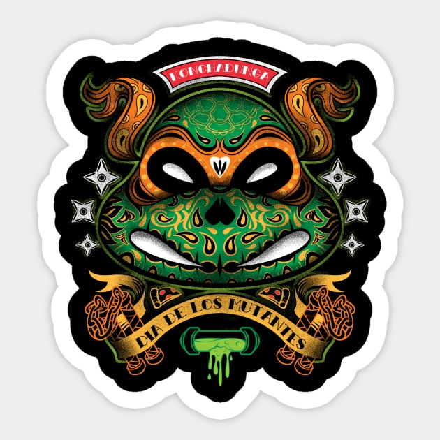 Dia De Los Mutantes M Sticker by Pinteezy